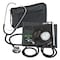 Veridian Healthcare ProKit Aneroid Sphygmomanometer With Dual-Head Scope, Adult, Black 02-12701 - alternate 1
